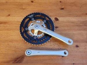 Sugino XP Triple Crankset 46/36/24 175mm Aluminum - Used Bike Parts - Picture 1 of 1