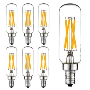 LiteHistory LED Bulb Dimmable 6W Equal Warm White 2700K T6 T25 E12 Candelabra... - Picture 1 of 7