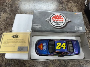 JEFF GORDON MAC TOOLS 1/24 scale MAC TOOLS "SUPERMAN" #24 MONTE CARLO - Picture 1 of 4