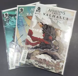 Dark Horse - Assassin's Creed Comic Valhalla - Song of Glory #1, 2, 3 - NM - B&B - Bild 1 von 6