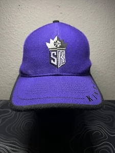 Vintage Logo Athletics Y2K Sacramento Kings Fitted Hat OSFM - Picture 1 of 7
