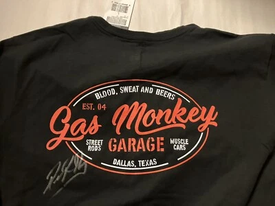 CAMISETA SEMA RICHARD RAWLINGS GAS MONKEY GARAGE FIRMADA DICKIES NUEVA Foto 1 de 3