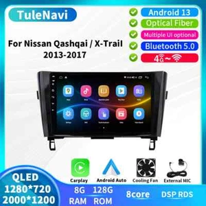 For Nissan XTrail Qashqai J11 J10 GPS Car Stereo Radio Multimedia Video Player - Picture 1 of 32
