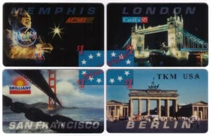 $1. Juego de 4 rompecabezas CardEx '95 Maastricht: números coincidentes tarjeta telefónica - Imagen 1 de 6