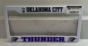 OKLAHOMA CITY THUNDER CAR TAG FRAME - Picture 1 of 2