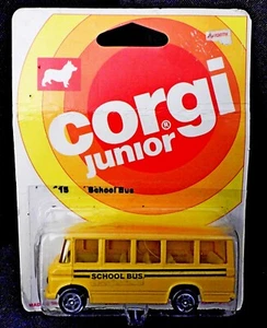 Vintage Corgi Junior Mercedes-Benz School Bus Made in Great Britain New - Picture 1 of 5