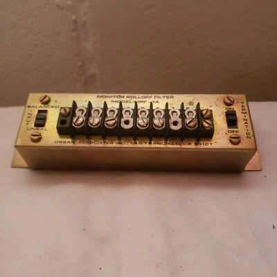 Orban Monitor Rolloff Filter Mrf 1a - Image 1 of 4