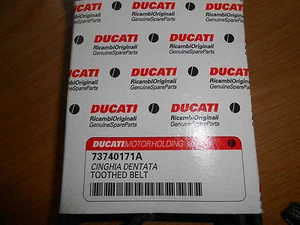 NEW GENUINE DUCATI 748R CAM BELT 73740171A - Picture 1 of 4