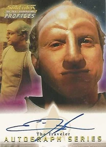 Star Trek TNG Profiles - A18 Eric Menyuk "The Traveler" Autogrammkarte - Bild 1 von 1
