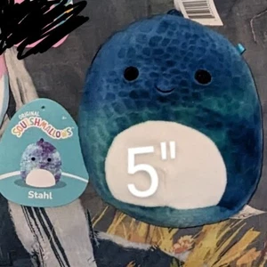 5" Stahl the Blue Dinosaur Squishmallows Stuffed Plush - Picture 1 of 2