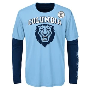 Outerstuff Columbia Lions NCAA Boy's Youth (8-20) 3 in 1 Tee Combo, Blue - Picture 1 of 5