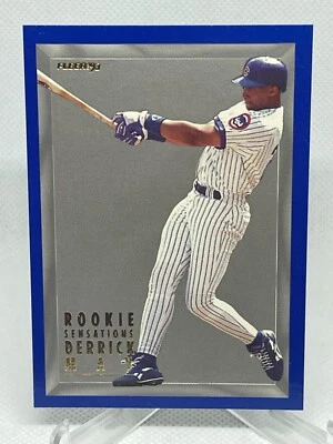 Derrick May 1993 Fleer Rookie Sensations #8 Insert - Image 1 of 2