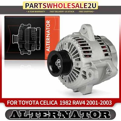 Alternador para Toyota Corolla Corona 1982 RAV4 2001-2003 100A 12V CW 7 ranuras Foto 1 de 4