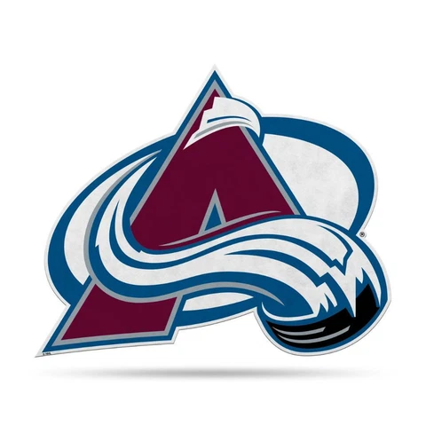 Colorado Avalanche 18"x18" Logo Felt Pennant [NEW] NHL Sign Banner Wall Cave Cover