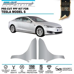 Heckbogen Steinkratzschutz PPF Lackschutzfolie Set für Tesla Model S - Bild 1 von 2
