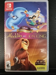 Giochi classici Disney: Aladino e il Re Leone - Nintendo Switch completamente testato - Foto 1 di 4