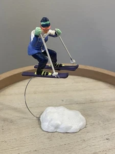 Lemax Catching Air Skifahrer Figur seltener Fund - Bild 1 von 5