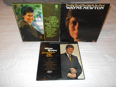Wayne Newton Michelle Somewhere My Love Daddy Don't You Walk So Fast 3 LPs Lot! - Image 1 of 2
