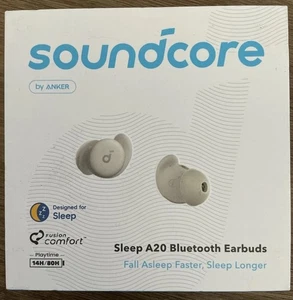 Auriculares para dormir Soundcore Sleep A20 con bloqueo de ruido Auriculares Monitor para dormir 80H Play - Imagen 1 de 10
