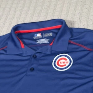 Chicago Cubs TX3 Genial Polo Para Hombre Mediano *Pre-amado* MLB - Imagen 1 de 11