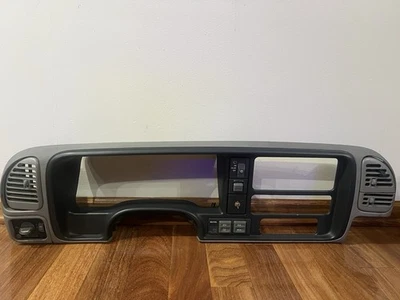 95-99 CHEVY GMC SILVERADO C/K Dash Bezel Instrument Cluster Gauge Speedo GRAY - Image 1 of 4