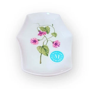 Martha Stewart Botanical Garden Ceramic Serving Platter, 9” White - Picture 1 of 4