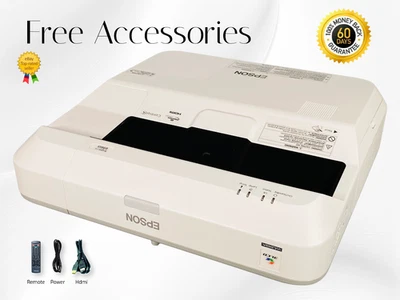 Epson BrightLink 696Ui 3LCD Projector Ultra Short Throw 3800 Lumens WUXGA w/Kit✨ - Image 1 of 4