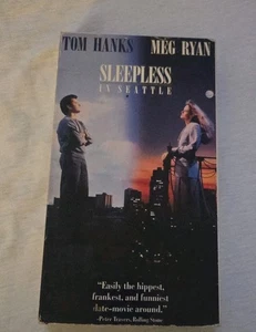 Sleepless in Seattle (VHS) 1993 Tom Hanks, Meg Ryan, Ross Malinger TESTED - Picture 1 of 3
