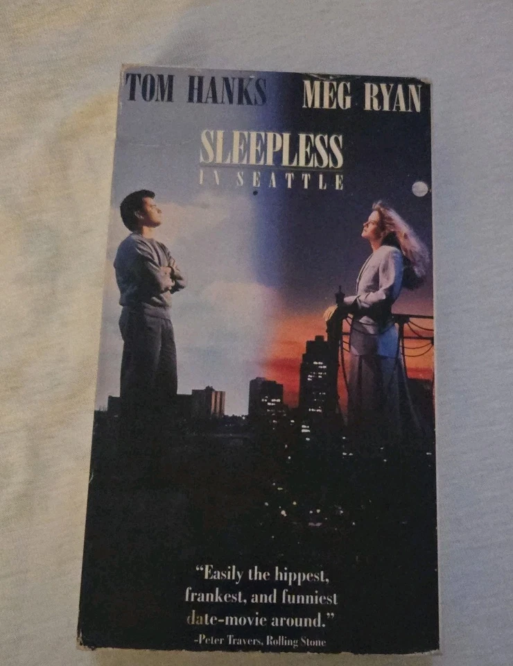 Sleepless in Seattle (VHS) 1993 Tom Hanks, Meg Ryan, Ross Malinger TESTED - Image 1 of 3