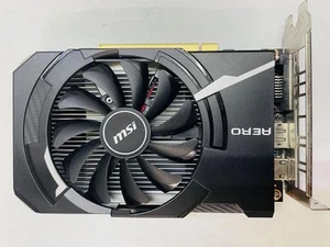 MSI NVIDIA GeForce GTX 1650 4GB GPU DisplayPort HDMI DVI Graphics Card Used - Picture 1 of 4