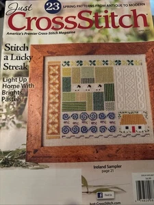 Revista Just Cross Stitch abril 2017 - Imagen 1 de 17