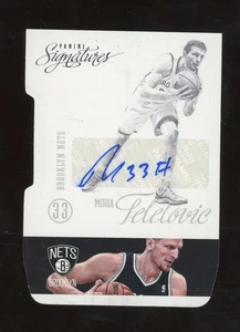 Die Cut 2012-13 Panini Signatures Basketball Mirza Teletovic AUTO Booklyn Nets - Bild 1 von 2
