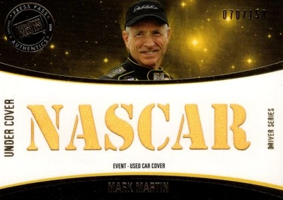 2008 Press Pass Eclipse Under Cover Drivers NASCAR #UCD6 Mark Martin /150 Racing - Image 1 of 2