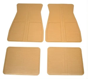 1973-81 FIREBIRD TRANS AM  CAMARO FLOOR MAT SET, TAN - Picture 1 of 1