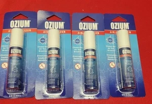 OZIUM Scent Air Sanitizer Freshener 0.8 Smoke & Odor Eliminator 4 Pack - Picture 1 of 1