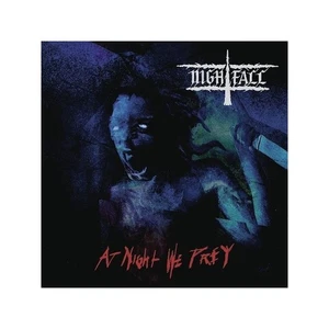 At Night We Prey - BLUE, WHITE & BLACK MARBLED by Nightfall (Record, 2021) - Foto 1 di 1