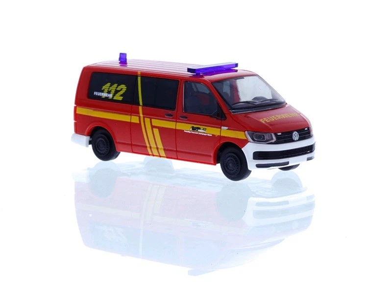 Rietze 53809 - 1/87 Volkswagen T6 FW Krefeld - Nuovo - Immagine 1 di 1