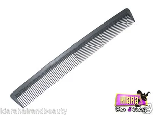 PROFESSIONAL HAIRDRESS CARBON FIBER HAIR EXTENSIONS CUTTING TOOTHED COMB UK - Picture 1 of 1