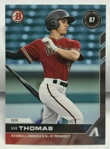 Alek Thomas 2020 Bowman Next BA Top 100 Prospects #T14 - DIAMONDBACKS - SP /770 - Picture 1 of 2