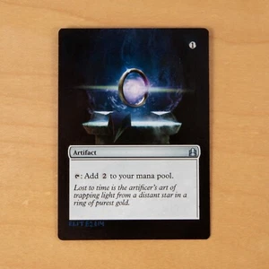 MtG - Sol Ring (Commander) Altered Hand Painted Magic: the Gathering - Picture 1 of 1