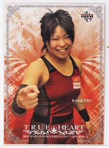 KAGETSU - 2012 BBM tarjeta coleccionable de lucha libre profesional para mujer - Imagen 1 de 3