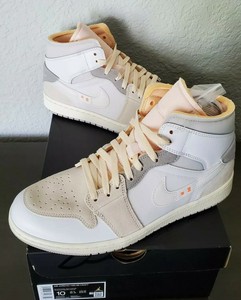 Las mejores ofertas en Jordan 1 Mid Gris Blanco | eBay