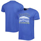 Men's Homage Royal Seattle Mariners T-Mobile Park Tri-Blend T-Shirt