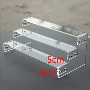 Akrylowa 2-6-poziomowa półka ekspozycyjna stojak prezentacja figurek akcji zabawki kosmetyki   - Zdjęcie 1 z 3