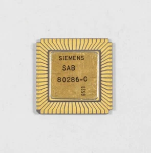 80286 CPU - SIEMENS SAB 80286-C 286 PGA - AS-IS - Picture 1 of 2