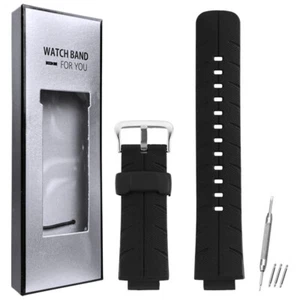Watch Strap for Casio G-301 G-304 G-306 G-314/315 Soft Rubber Watch Band New - Picture 1 of 9