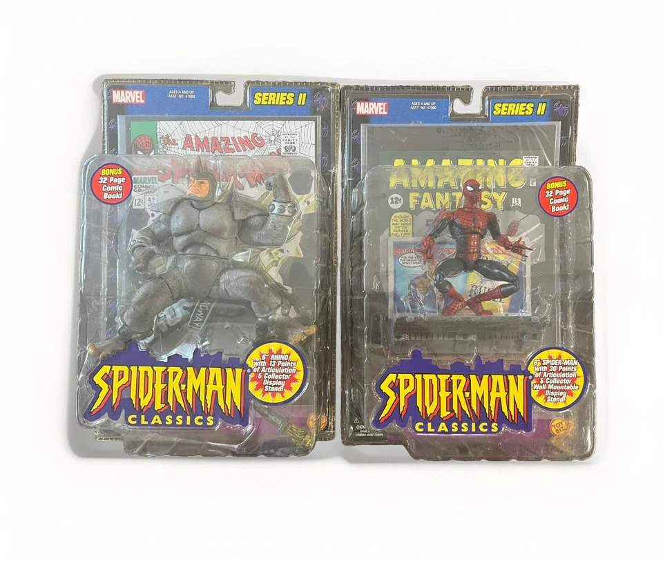 ToyBiz Spider-Man Classics Series 2 Classic Spider-Man Action Figure