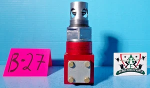 VALVE SELF SEALING BREAKAWAY AFT FUEL CELL INTERCONNECT AIRCRAFT AVIATION - Picture 1 of 3
