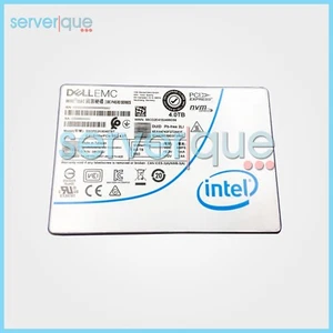 R1K6J Dell Intel DC-P4510 4 To 2,5" PCIe NVMe TLC U.2 SSD interne SSDPE2KX040T8T - Photo 1/3