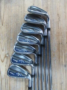 *MINT* CALLAWAY PARADYM X IRON SET 6-PW, AW, 51*W ELEVATE MPH 85g R-FLEX - RH - Picture 1 of 19